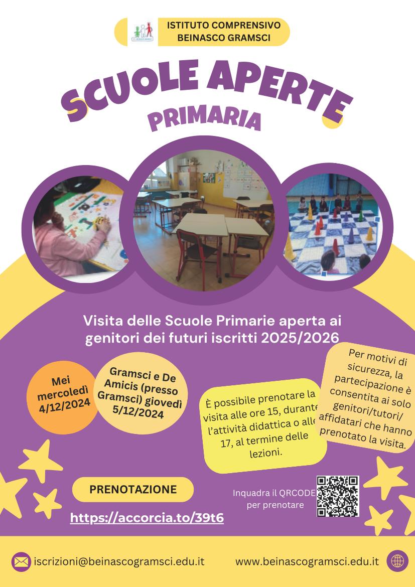 Scuole aperte primaria